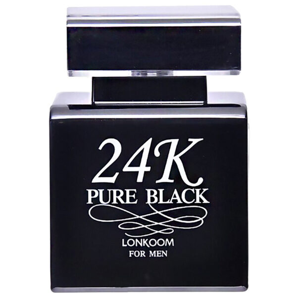 ادو تویلت مردانه لنکوم مدل 24K Pure Black  حجم 100 میلی لیتر