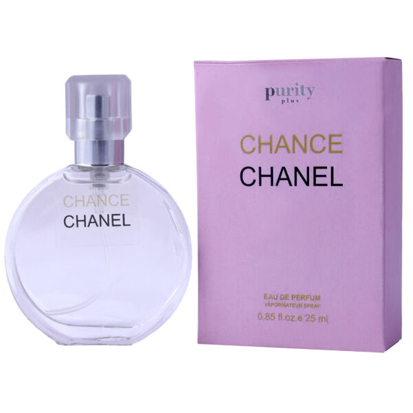 عطر جیبی زنانه پیوریتی مدل CHANCE CHANEL حجم 25 میلی لیتر